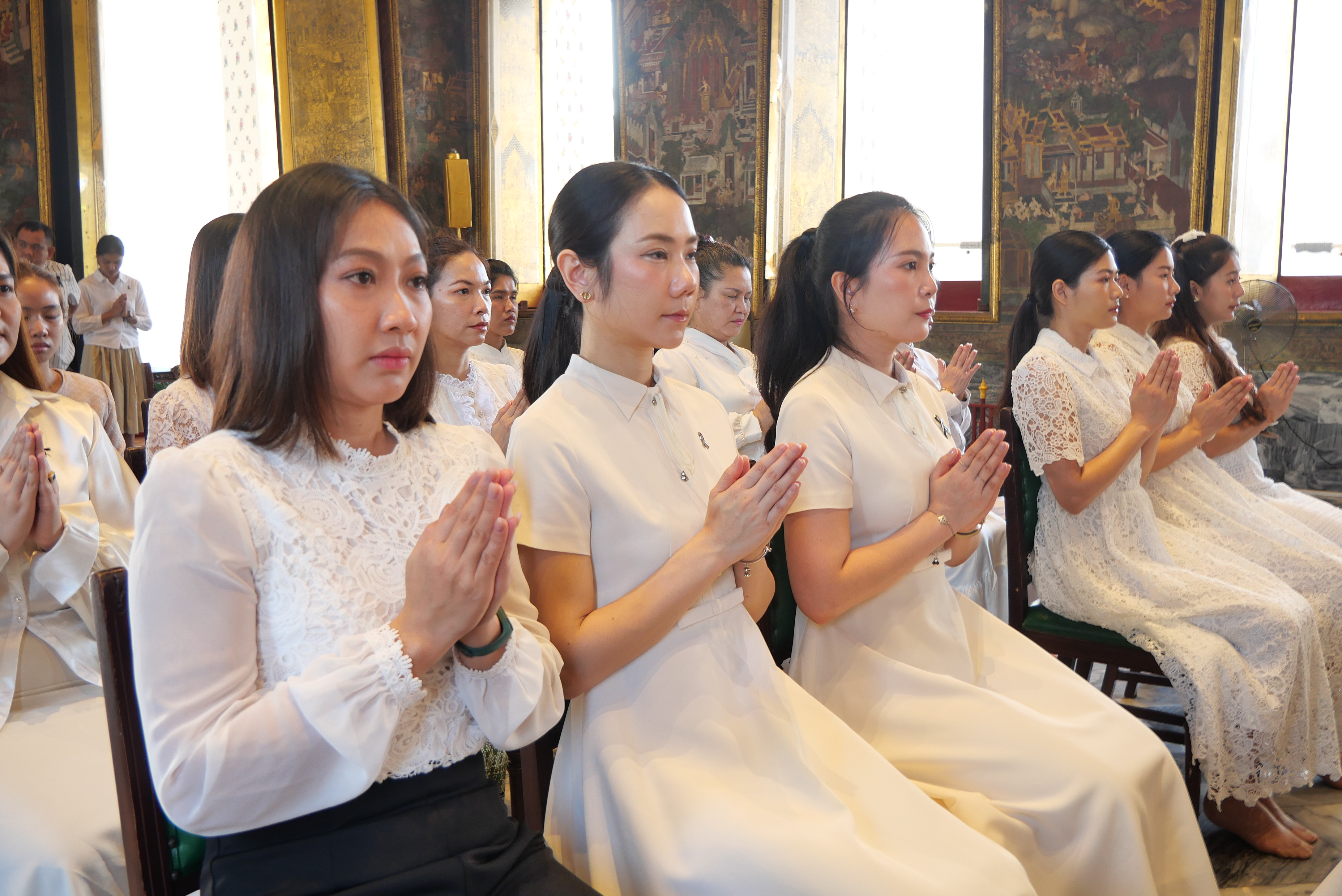 title - ปลัดกระทรวงเกษตรและสหกรณ์ พร้อมด้วยคณะผู้จัดเตรียมงานพระราชพิธีพืชมงคลจรดพระนังคัลแรกนาขวัญ ประจำปี ๒๕๖๙ ทำบุญถวายผ้าไตรและเครื่องไทยธรรม